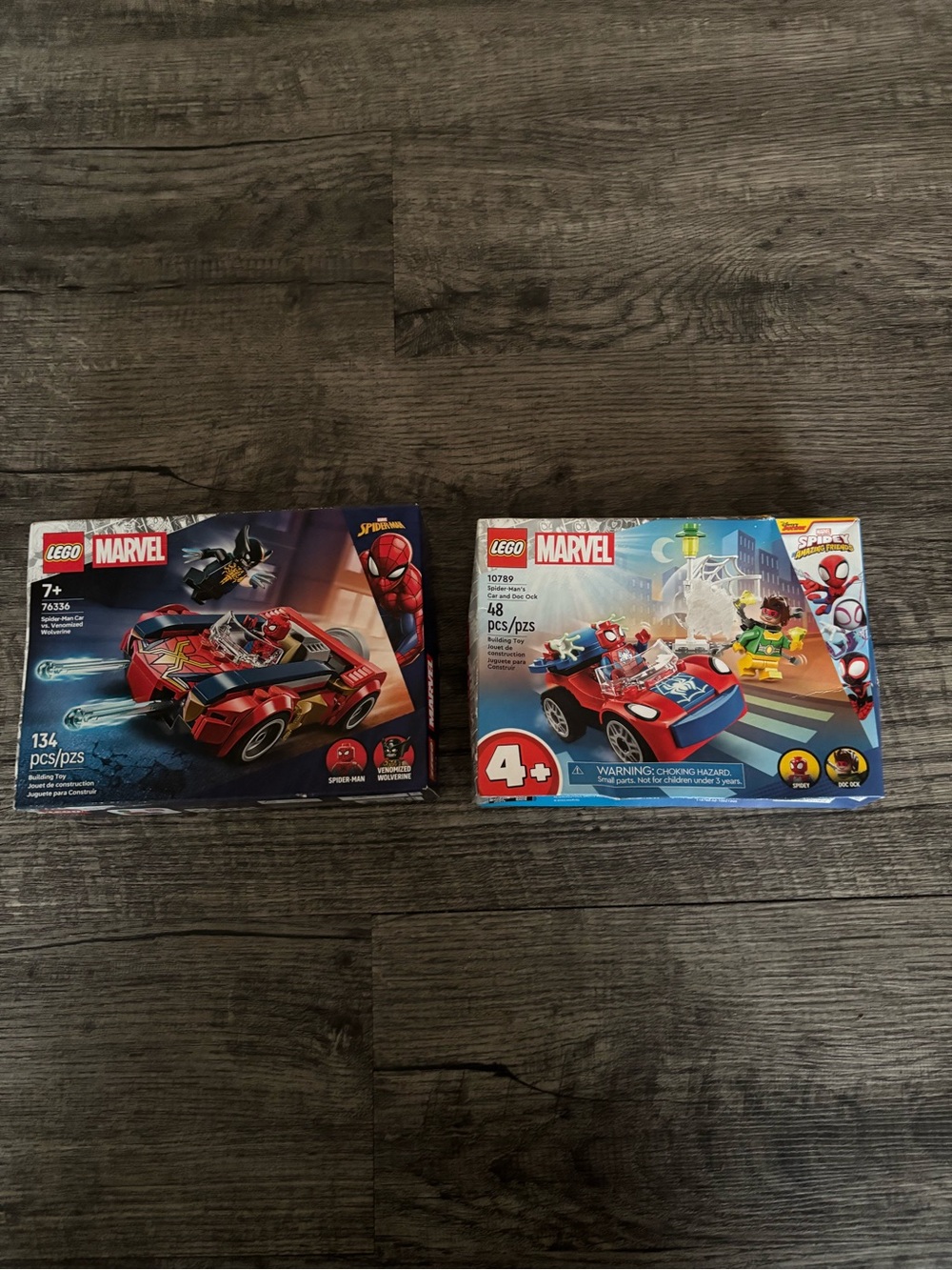 Marvel Spider-Man Red Toy Car Building Set